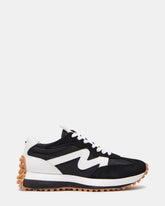 CAMPO Black/White Lace-Up Women's Sneaker | Steve Madden for Sale