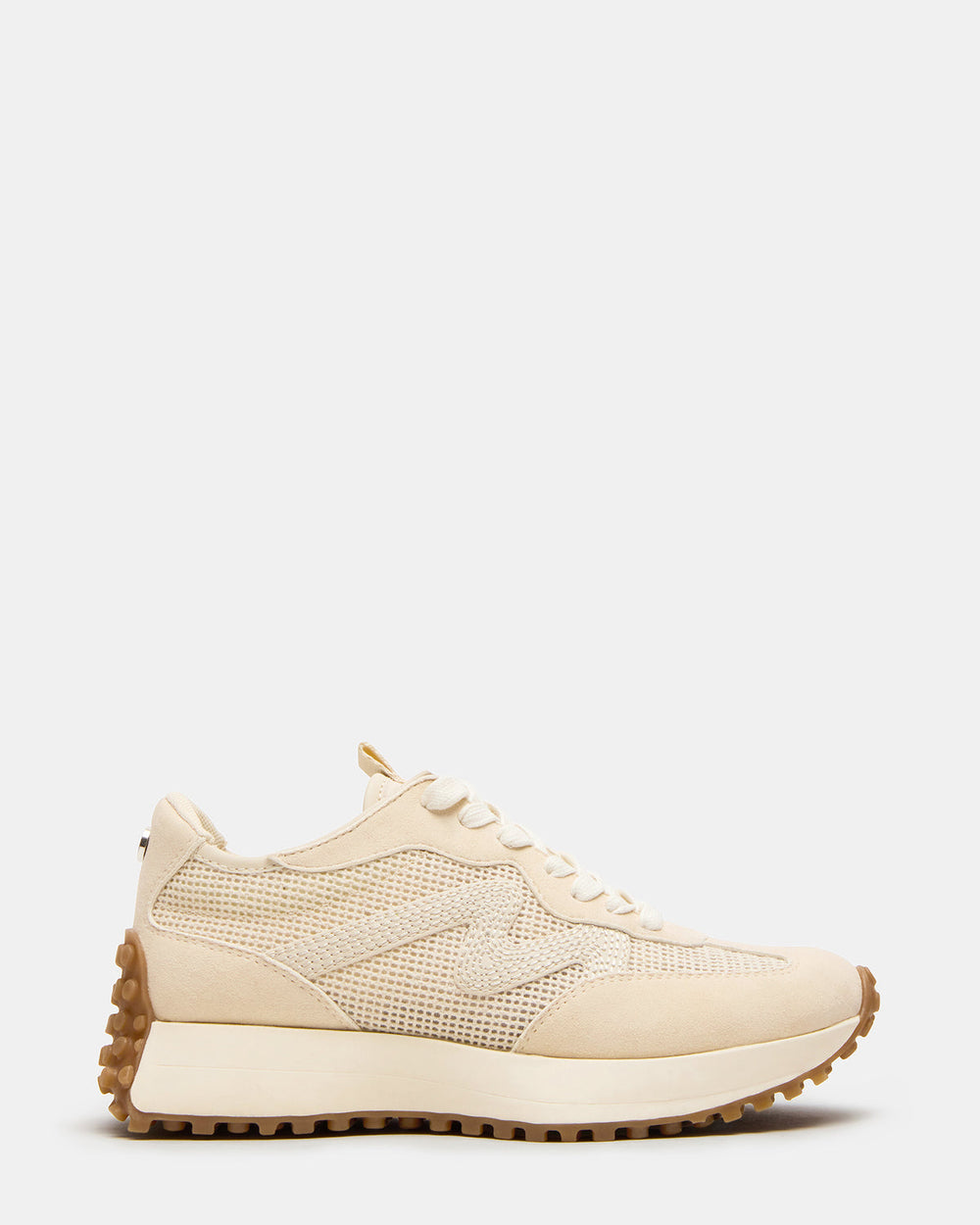 CAMPO Natural Raffia Lace-Up Women's Sneaker | Steve Madden for Sale