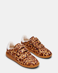 MOMENTUM Leopard Velcro Low-Top Women's Sneakers | Steve Madden outlet