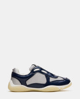 DUSTIN Navy Mesh Lace-Up Low-Top Women's Sneaker | Steve Madden discount