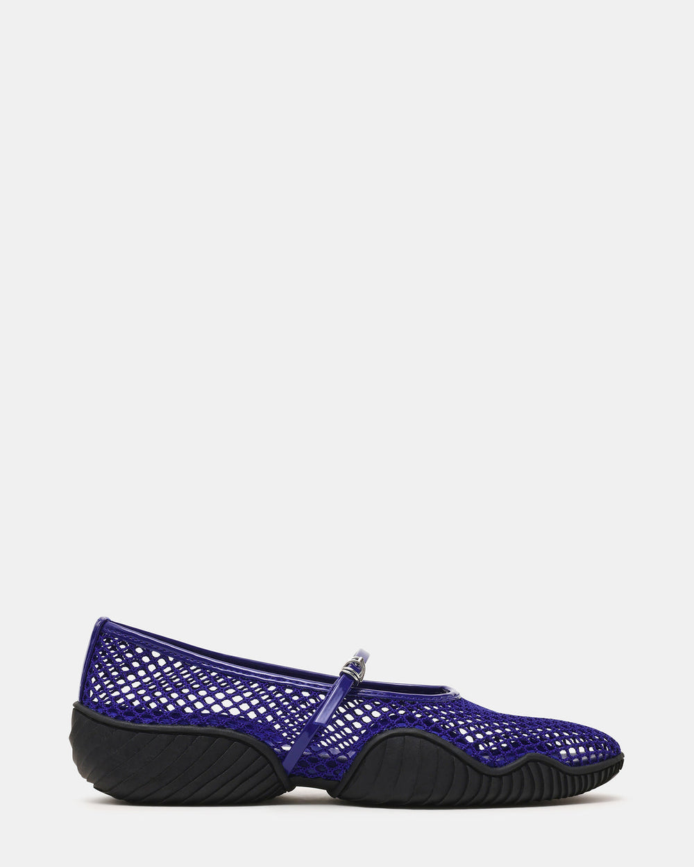 VICKEE Blue Mesh Mary Jane Buckle Chunky Sole Ballet Women's Sneaker | Steve Madden online