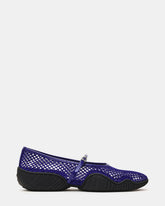 VICKEE Blue Mesh Mary Jane Buckle Chunky Sole Ballet Women's Sneaker | Steve Madden online