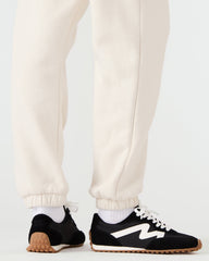 CASPER Black/White Low-Top Lace-Up Women's Sneaker | Steve Madden for Sale
