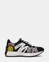 CAMPO Black Multi Patches Lace-Up Women's Sneaker | Steve Madden online