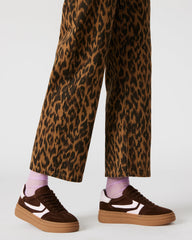 DODGE Brown Multi Low-Top Platform Women's Sneaker | Steve Madden Sale