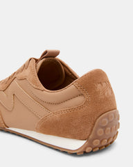 CASPER Tan Low-Top Lace-Up Women's Sneaker | Steve Madden on Sale