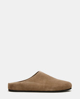 FERN Taupe Suede Mule Slip-On Round-Toe Women's Flat | Steve Madden near me