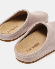 FERN Knit Taupe Mule Slip-On Round-Toe Women's Flat | Steve Madden for Sale