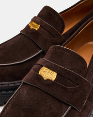 RAFTUS Brown Suede Platform Lug Women's Loafer | Steve Madden outlet