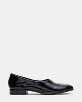 RANDALL Black Patent Ballet Women's Flat | Steve Madden outlet