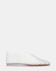 GROVE Clear Square-Toe Jelly Women's Flat | Steve Madden discount