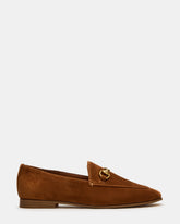 GRAFTON Chestnut Suede Women's Loafer | Steve Madden online