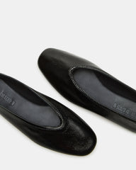 LENI Black/Black Square-Toe Ballet Women's Flat | Steve Madden near me
