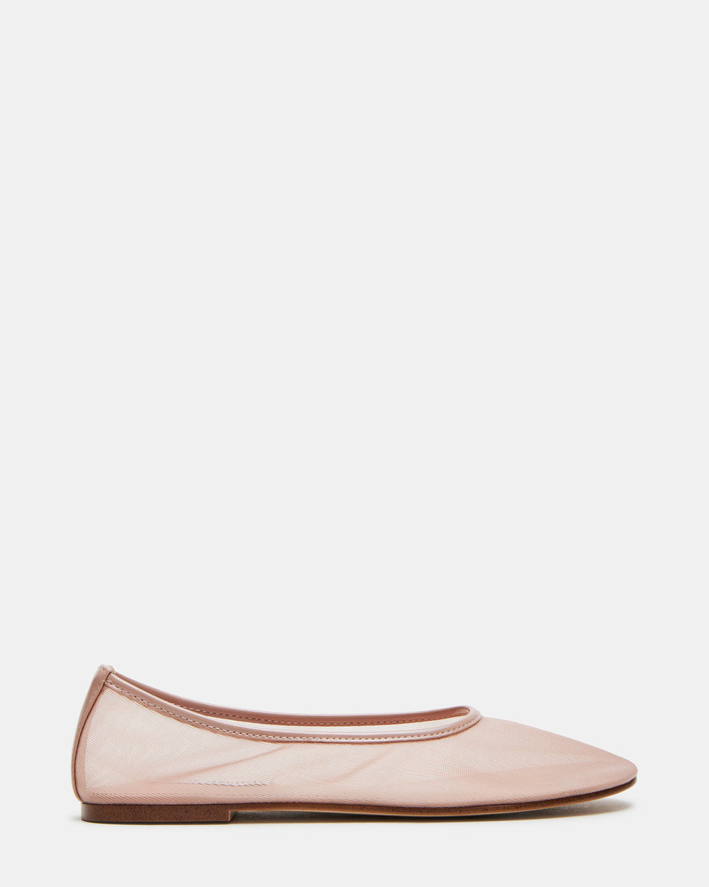 MEADOW Blush Mesh Women's Ballet Flats | Steve Madden on Sale