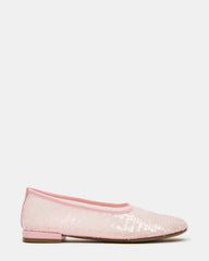 GARCELLE Pink Sequin Women's Ballet Flats | Steve Madden online