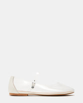 VINETTA Clear Mary Jane Ballet Flat | Women's Flats | Steve Madden US