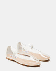 VINETTA Clear Mary Jane Ballet Flat | Women's Flats | Steve Madden US