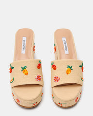 TRIPPY Embellished Fruit Multi Platform Mule Women's Sandal | Steve Madden online