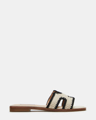 HADYN Cream Multi Sandal | Women's Designer Sandals | Steve Madden on Sale