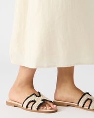 HADYN Cream Multi Sandal | Women's Designer Sandals | Steve Madden on Sale