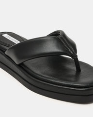 BELLA Black Thong Square-Toe Platform Women's Sandal | Steve Madden near me