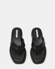BELLA Black Thong Square-Toe Platform Women's Sandal | Steve Madden near me