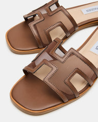HADYN Mesh Brown Women's Designer Sandal | Steve Madden outlet