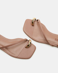 ODYSSEY Mocha Strappy Square-Toe Women Sandal | Steve Madden US