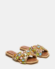 LEVITY Multi Square-Toe Slide Women's Sandal | Steve Madden outlet