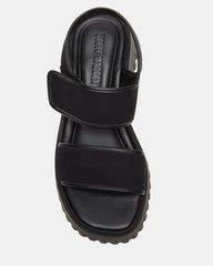 GROVER Black/Black Women's Square-Toe Platform Sandal | Steve Madden near me