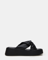 CYRIX Black Women's Platform Slide Sandal | Steve Madden for Sale
