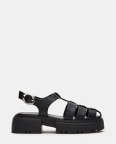 BASS Black Platform Fisherman Women's Sandal | Steve Madden on Sale