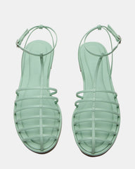 MARIN Pistachio Flat Strappy Fisherman Sandal | Steve Madden for Sale