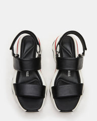 LOCHAN Black Platform Flatform Strappy Women's Sandal | Steve Madden near me