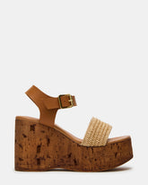 CABERNET Raffia Women's Platform Wedge Sandal | Steve Madden outlet