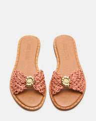 DIPSY Terracotta Conch Slide Rounded Toe Women's Sandal | Steve Madden near me
