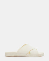 KATELYN Bone Footbed Slide | Women's Sandals | Steve Madden Sale