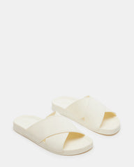 KATELYN Bone Footbed Slide | Women's Sandals | Steve Madden Sale
