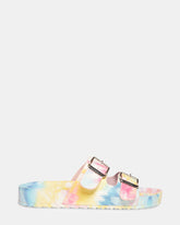 TEDDY-T PASTEL MULTI | Tie Dye Slides | Steve Madden for Sale