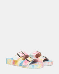 TEDDY-T PASTEL MULTI | Tie Dye Slides | Steve Madden for Sale