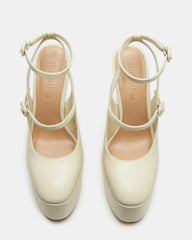 SCOTLYN Bone Leather Women's Platform Block Heel | Steve Madden discount