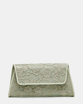 AVANT Bag Pistachio French Binding Trapezoid Crossbody Clutch Handbag | Steve Madden Sale