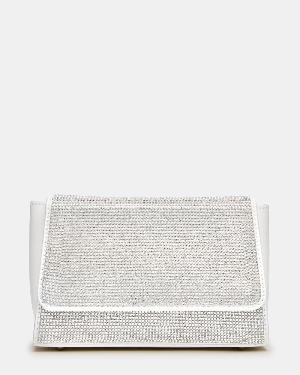 EVELINA Bag Rhinestones Angular Rhinestone Embellished Crossbody Mini Clutch Handbag | Steve Madden discount