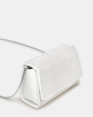 EVELINA Bag Rhinestones Angular Rhinestone Embellished Crossbody Mini Clutch Handbag | Steve Madden discount