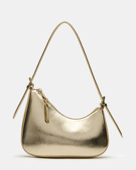 SMITH Bag Gold Asymmetric Shoulder Handbag | Steve Madden on Sale