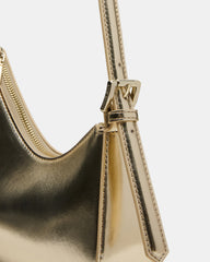 SMITH Bag Gold Asymmetric Shoulder Handbag | Steve Madden on Sale