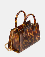 PEACH Jelly Bag Tortoise Mini Crossbody Top-Handle Handbag | Steve Madden online