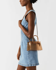 PEACH Jelly Bag Tan Mini Crossbody Top-Handle Handbag | Steve Madden US
