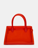 PEACH Jelly Bag Red Mini Crossbody Top-Handle Handbag | Steve Madden Sale