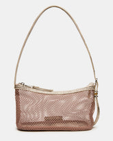 VIXEN Bag Blush Shoulder Strap Mesh Structured Bottom Women's Handbag | Steve Madden for Sale